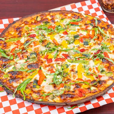 fresca garden pizza