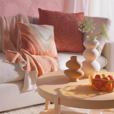 Living Room interior design from Target