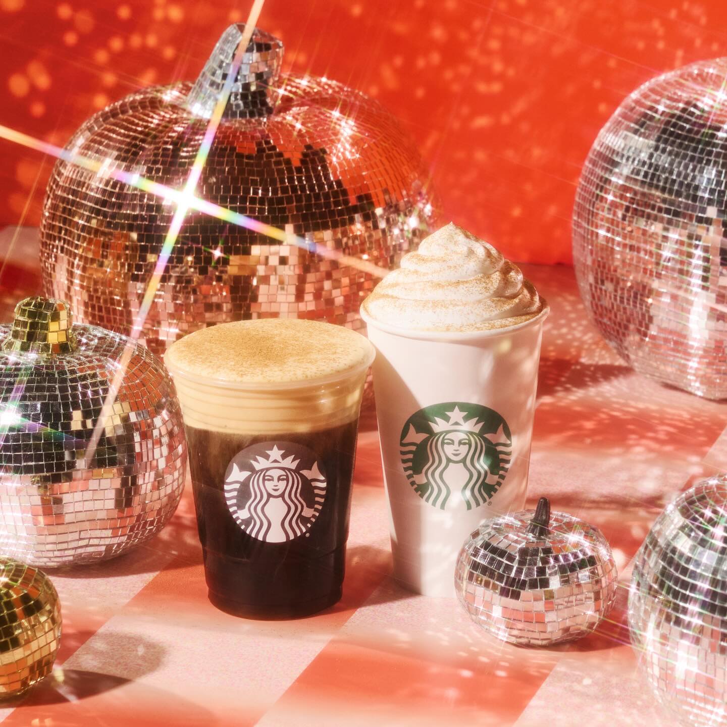 Starbucks Starbucks Autumnal Seasonal Drinks.